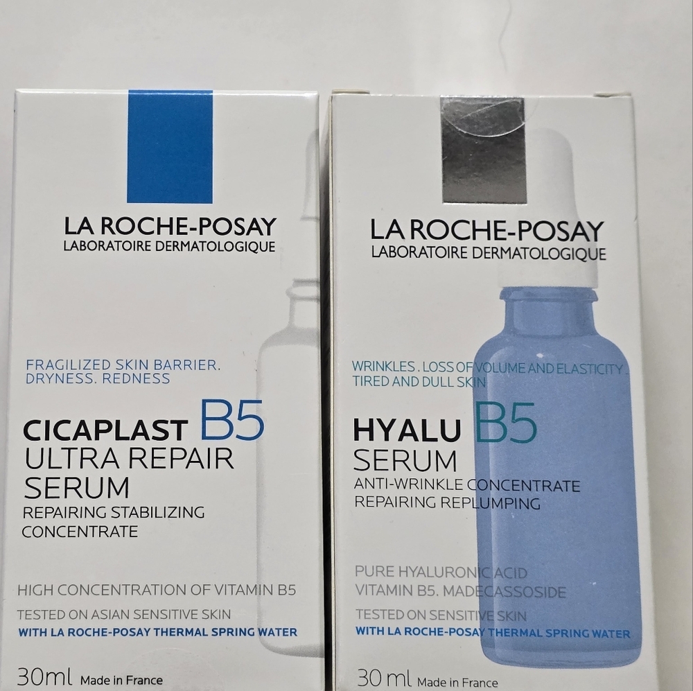 La Roche-Posay Cicaplast B5 Ultra Repair & Hyalu B5 Serums